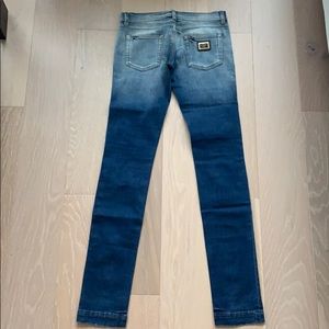 Dolce & Gabbana dark blue-light blue denim jeans